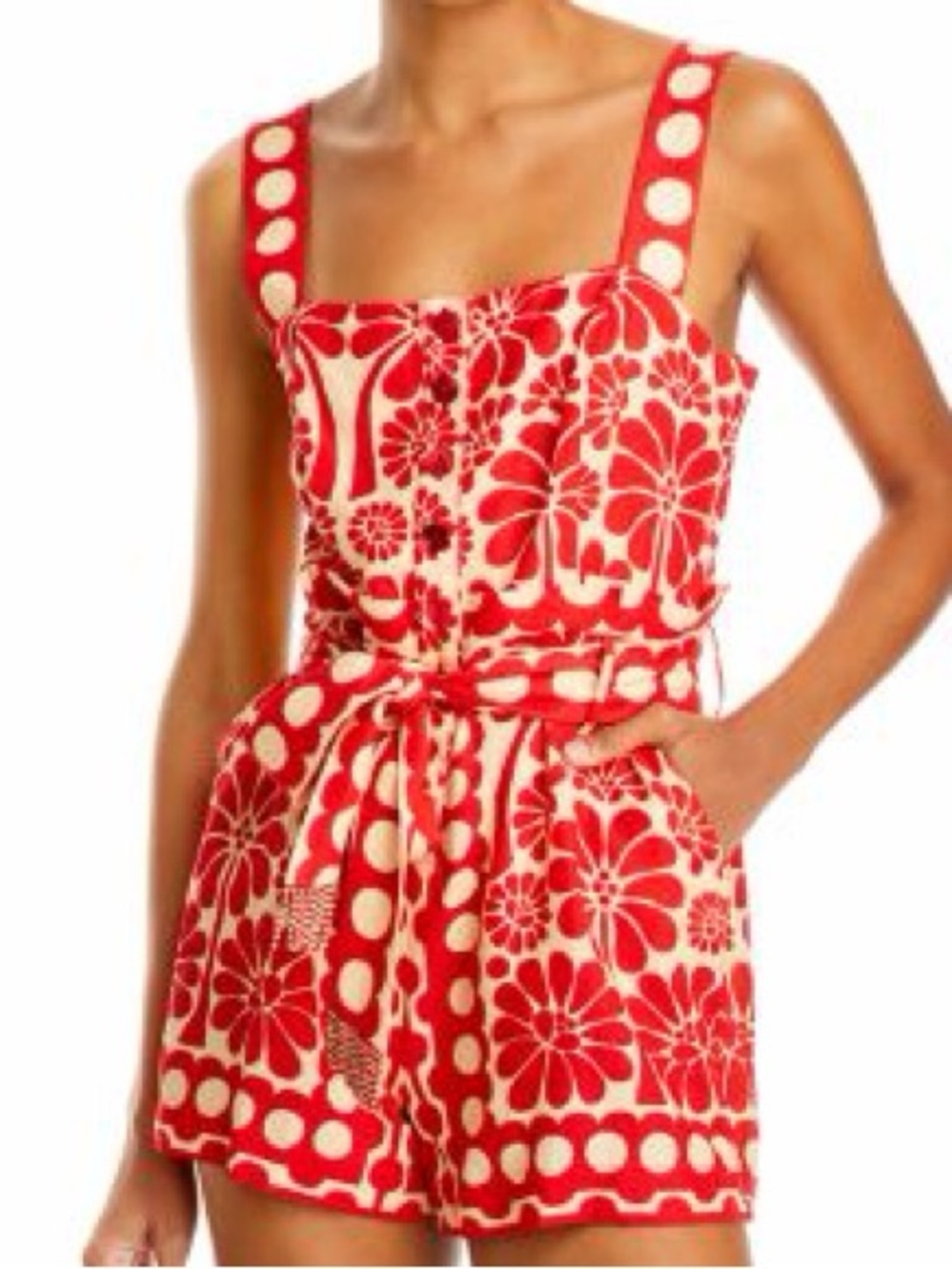 Farm Rio Palermo Romper Size XL